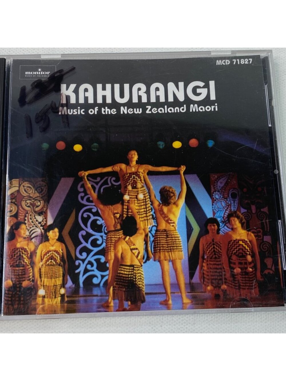 Kahurangi Music Of The New Zealand Maori 1987 CD Monitor Records World Edition